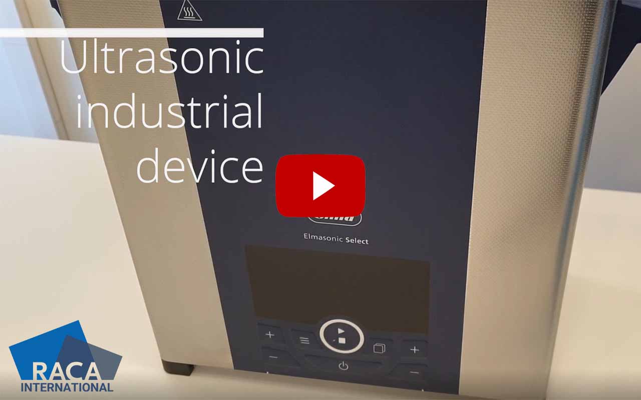 Ultrasonic industrial device movie